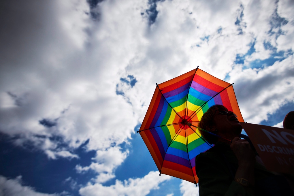 Rainbow umbrella, LGBT rights