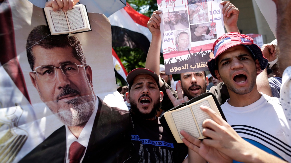 Morsi supporters protest in Cairo