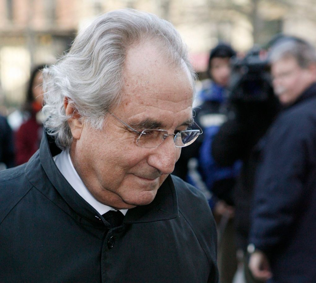 Bernard Madoff arrives at U.S. Federal court 