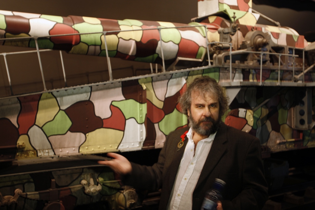 Peter Jackson at WWI exhibition