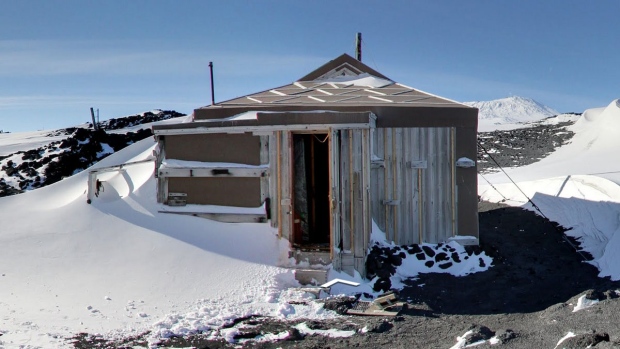 Robert Falcon Scott's Antarctica hut