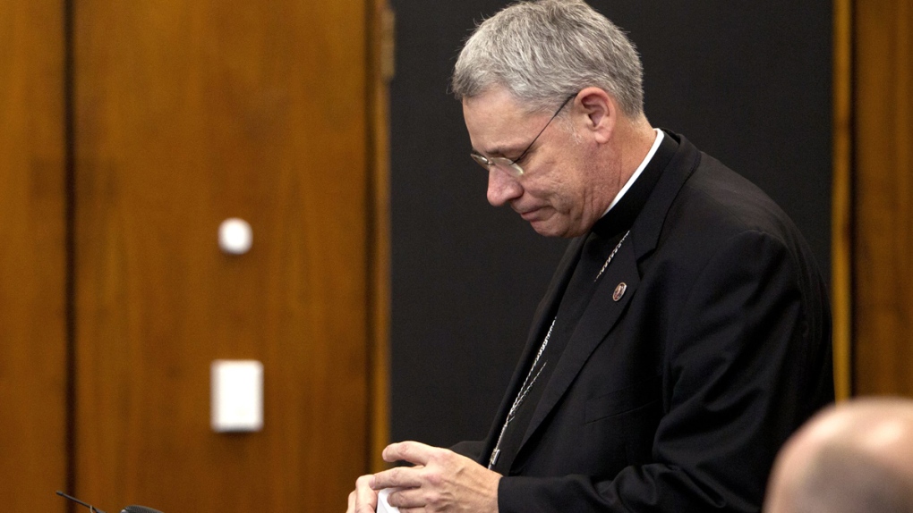 Bishop Robert Finn tenders resignation