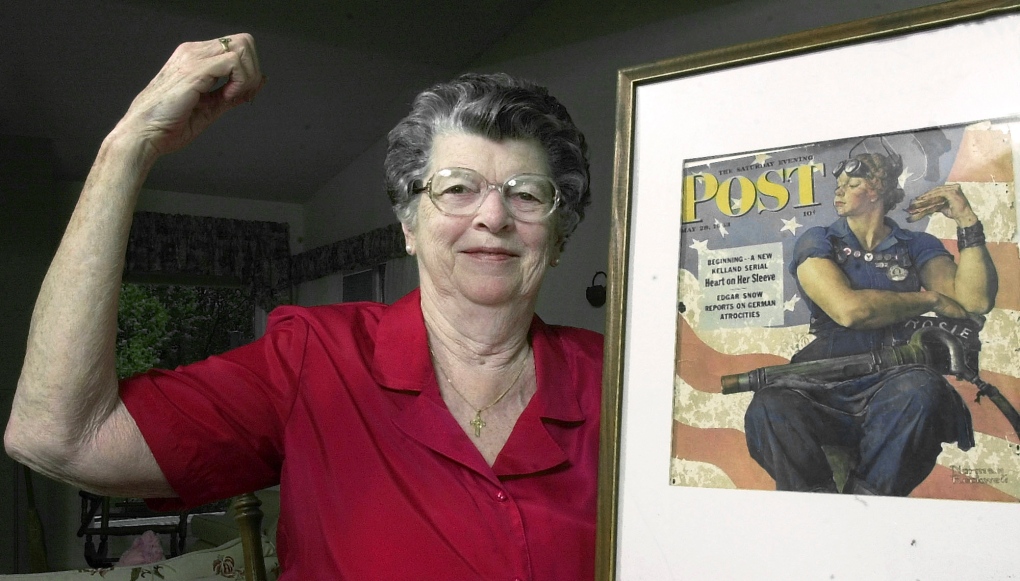 Rosie the Riveter model dies at 92