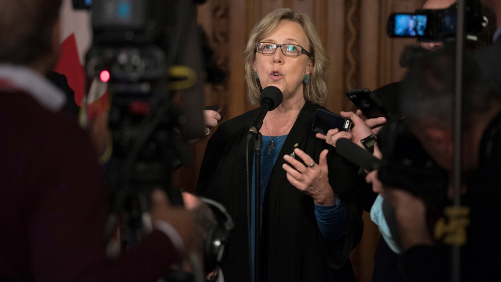 Green Party's Elizabeth May wants prayer changed