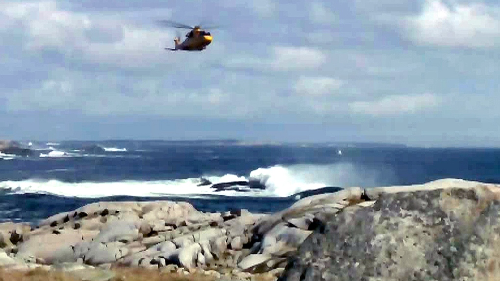  Recovery operation at Peggy's Cove 