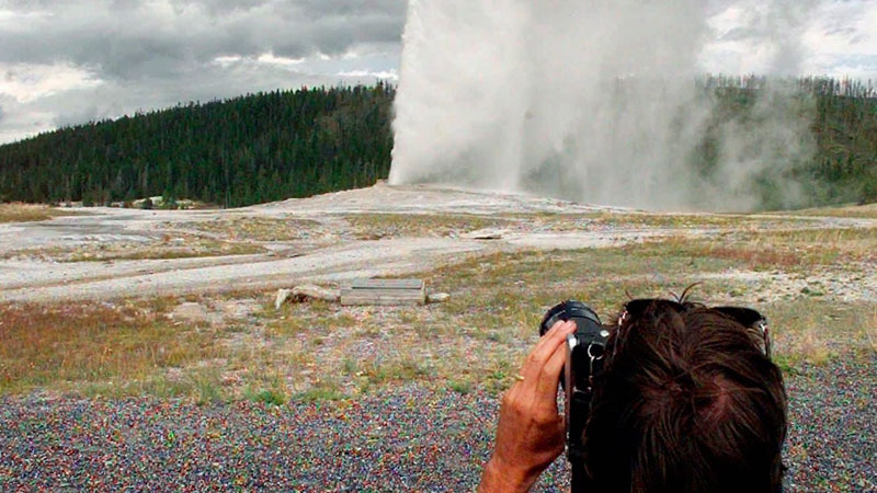 Yellowstone National Park supervolcano