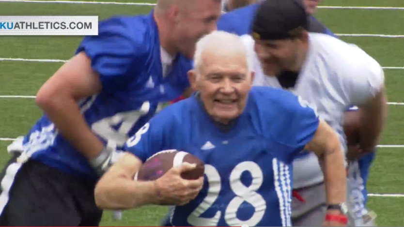 89-year-old football player