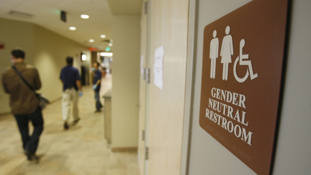 A gender neutral restroom in Vermont
