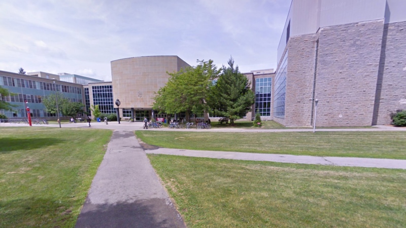 McMaster University is seen in this photo from Google Street View. 