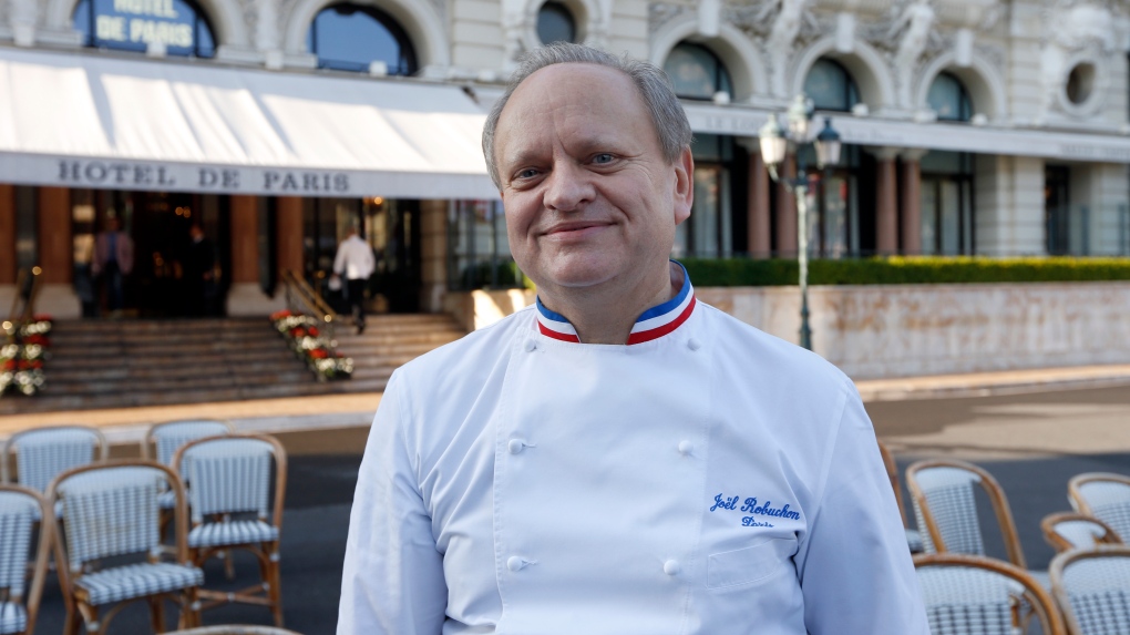 French chef Joel Robuchon 