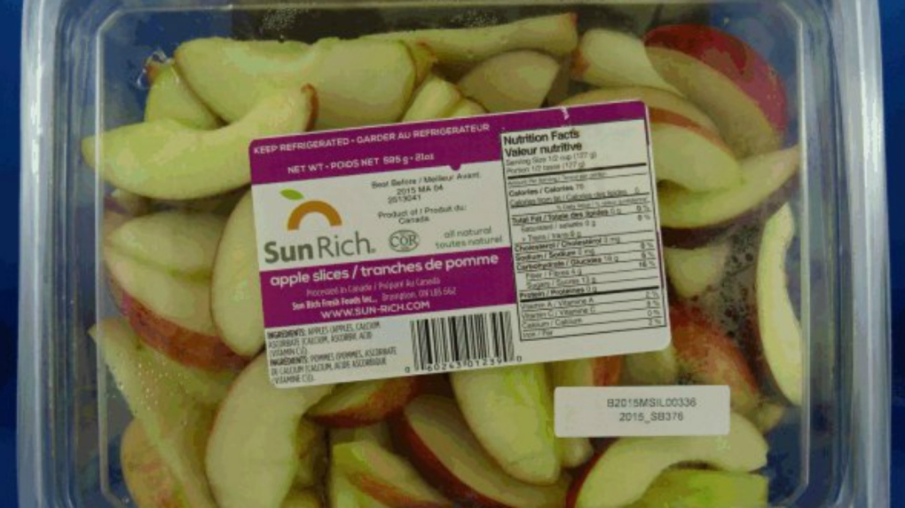 Sun Rich apple slices