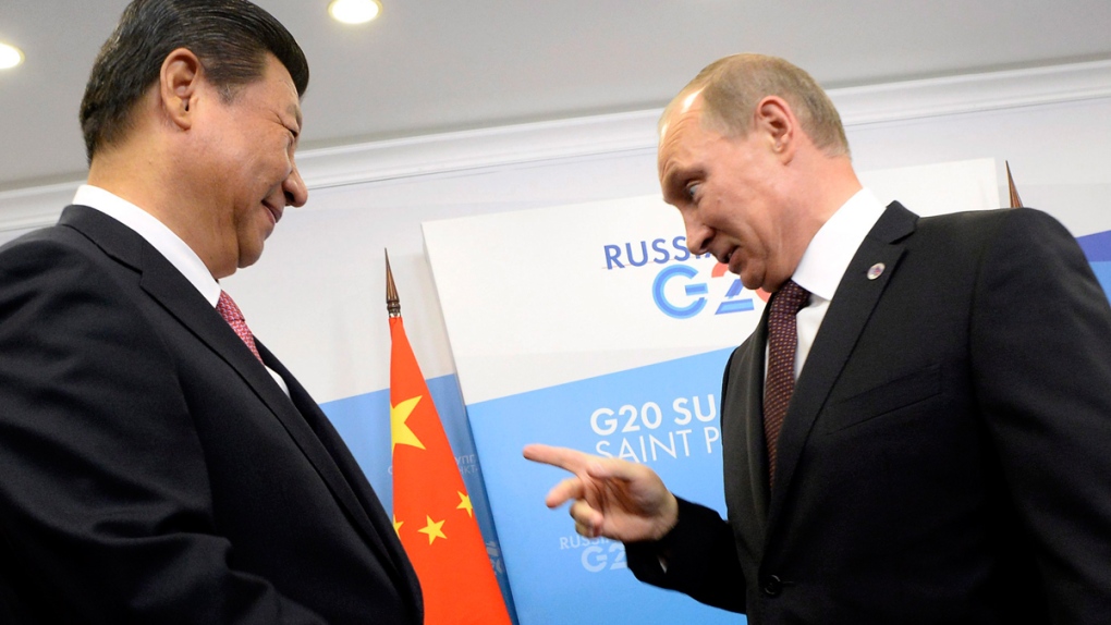 Putin and Xinping at the G20 Summit