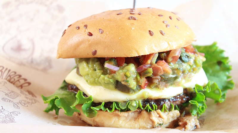 The El Matador burger from Bareburger