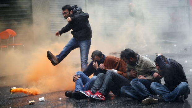 May Day protests in Turkey