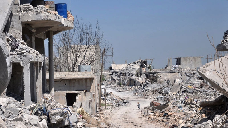 Kobani a ghost town