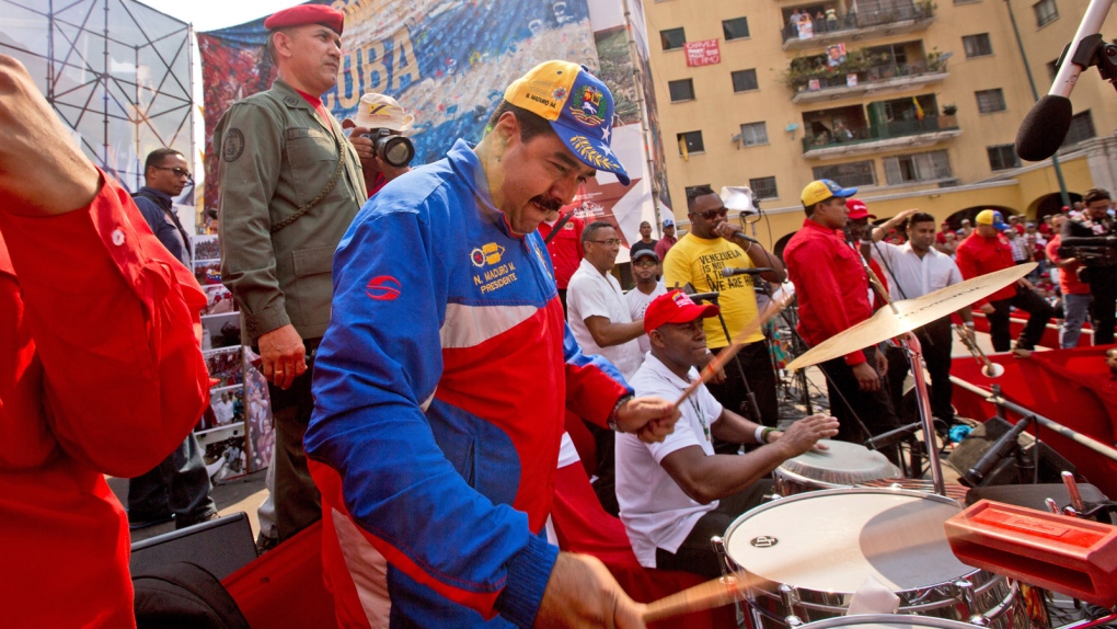 Venezuela's President Nicolas Maduro on May Day