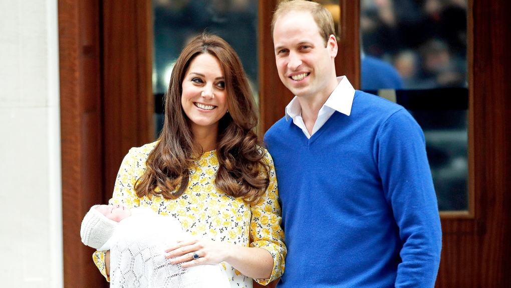 Prince William and Kate with second child