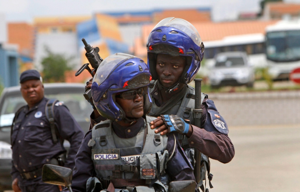 Angolan police