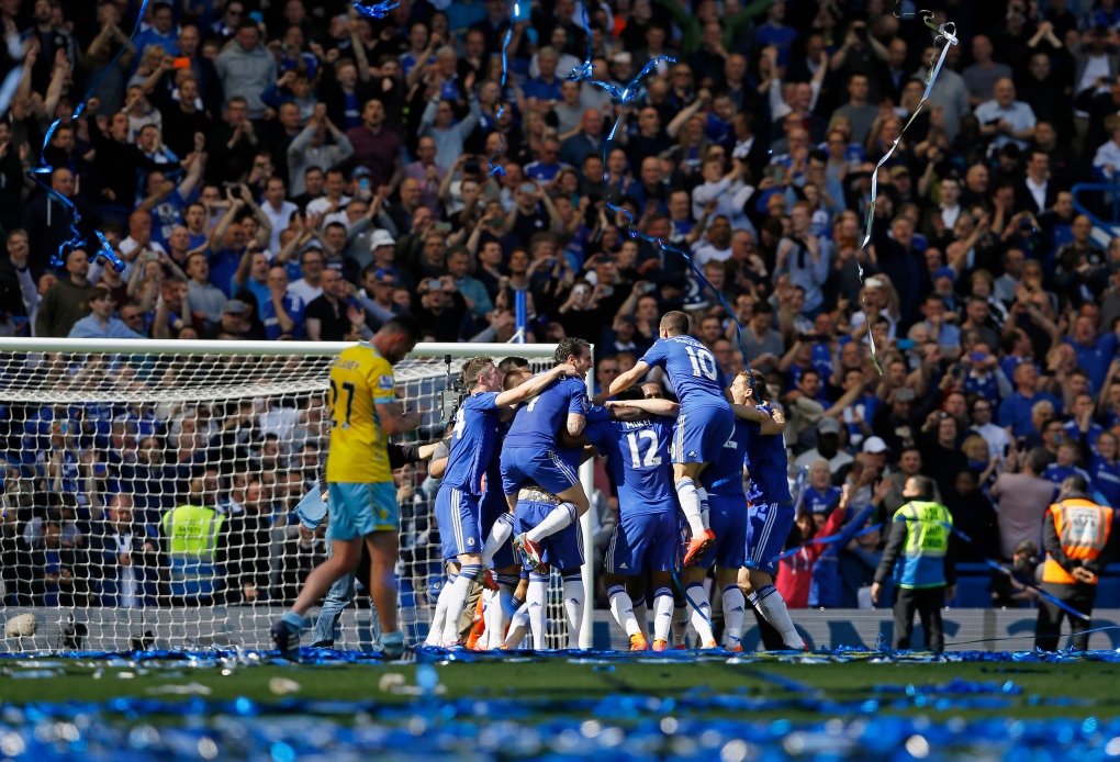Chelsea wins English Premier League title