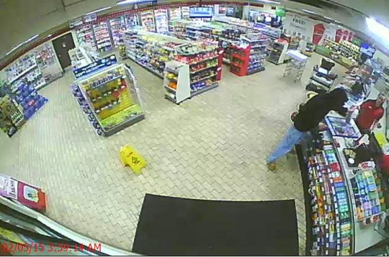 OPP are trying to identify a suspect after a robbery at a 7-Eleven convenience store at 138 Erie Street South in Leamington. (Courtesy OPP)