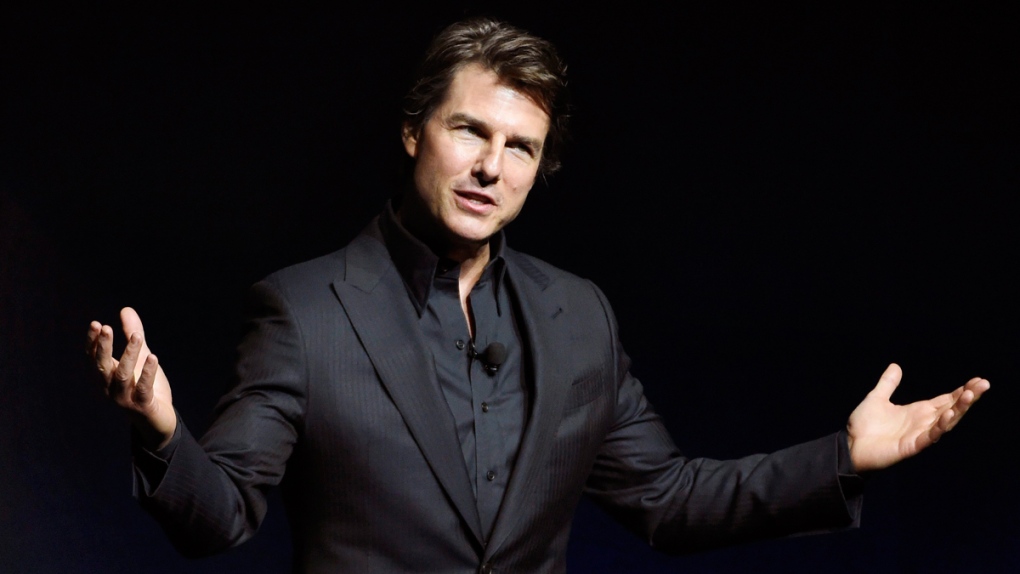 Tom Cruise at CinemaCon 2015