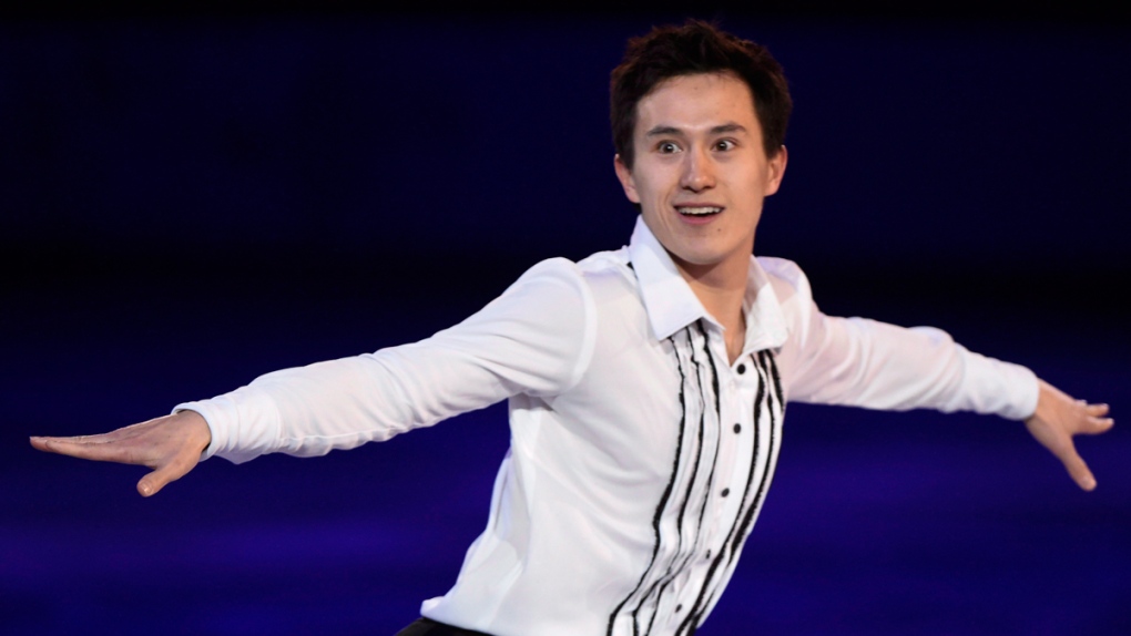 Patrick Chan competes in Sochi