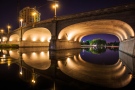 A beautiful night shot of Bank Street bridge along the Rideau canal. (Bert Minor/MyNews)