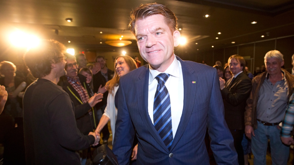 Wildrose leader Brian Jean in Fort McMurray