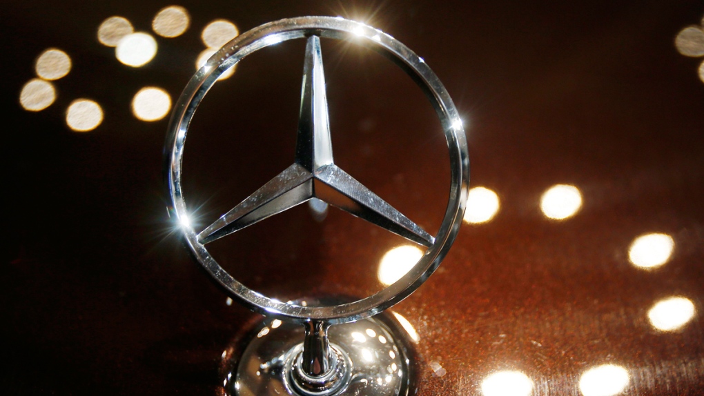Mercedes emblem in Stuttgart
