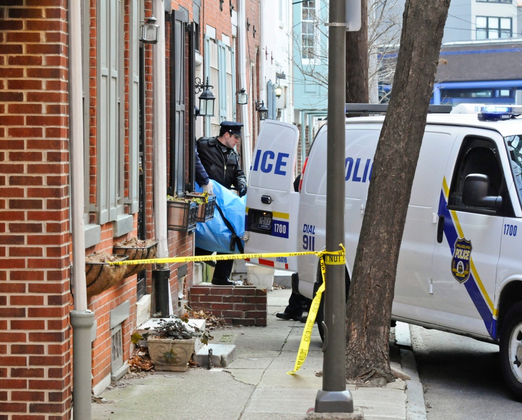 Police remove body of Philadelphia woman