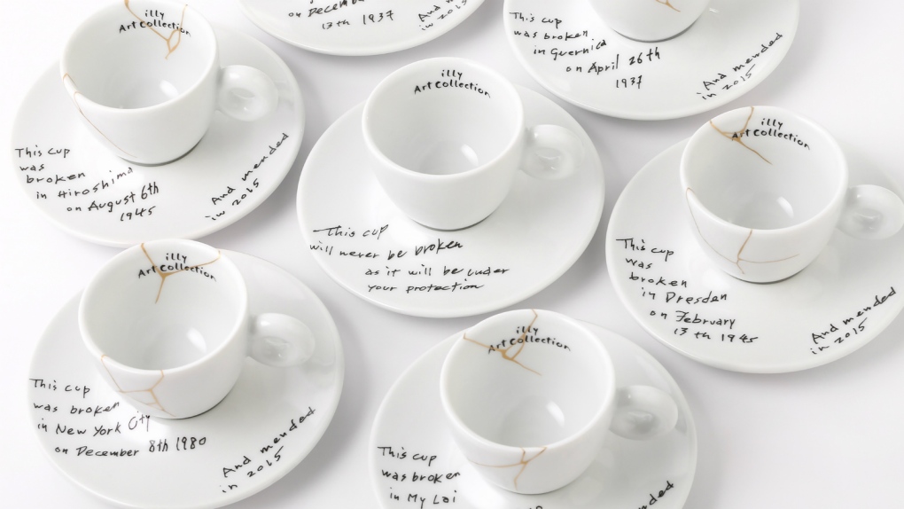 Yoko Ono coffee cups