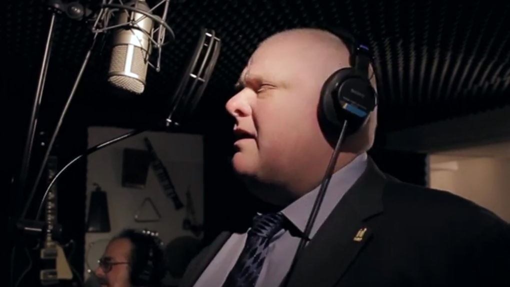 Rob Ford in new music video