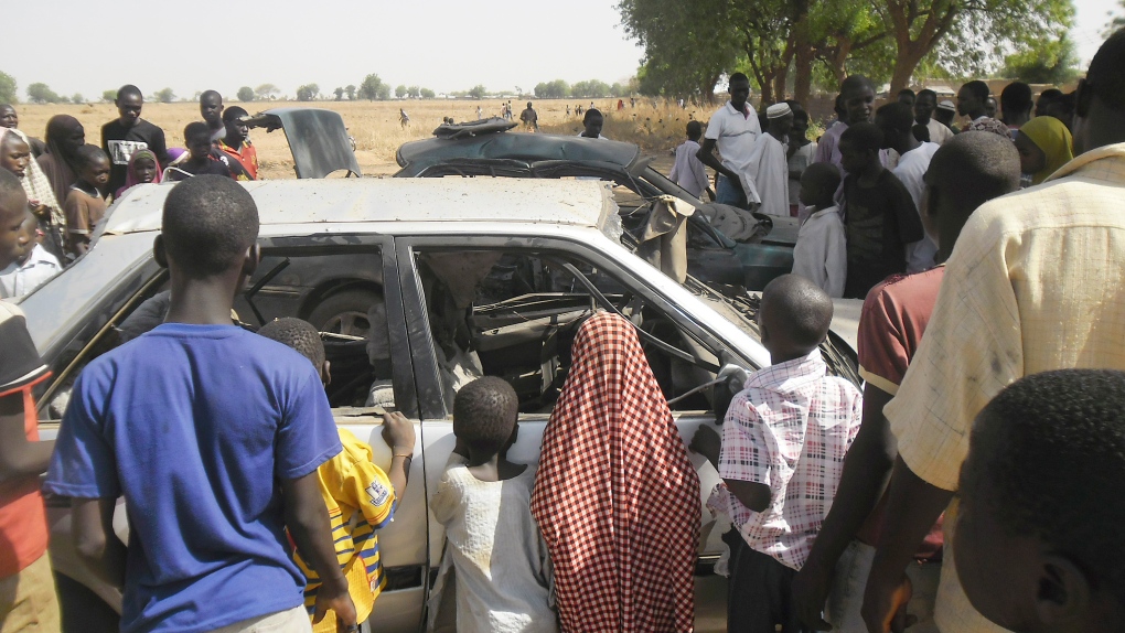 Suspected Boko Haram suicide bomb hits Nigeria
