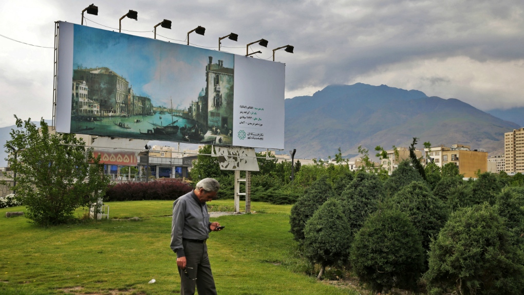 Billboards in Iran