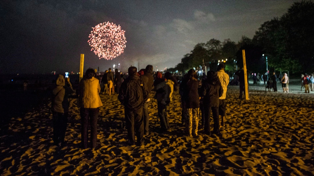 Toronto Victoria Day fireworks