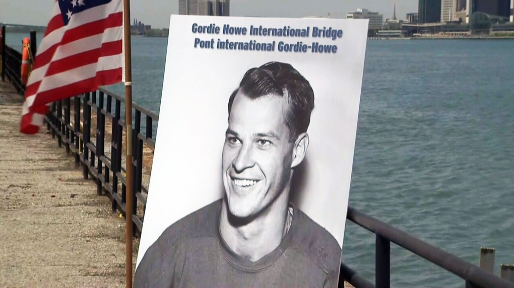 New bridge named after hockey legend Gordie Howe