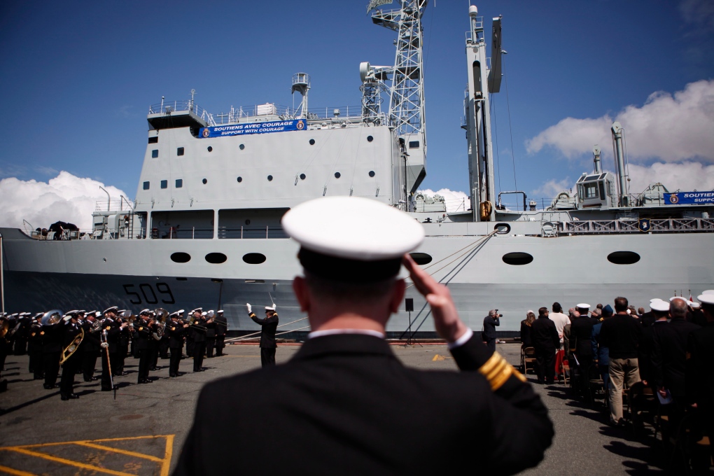 HMCS Protecteur farewell ceremony