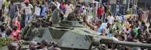 Demonstrators celebrate in Burundi