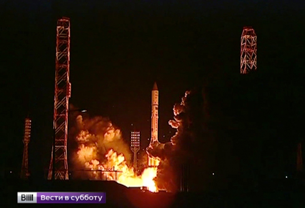 Russian rocket fails after launch
