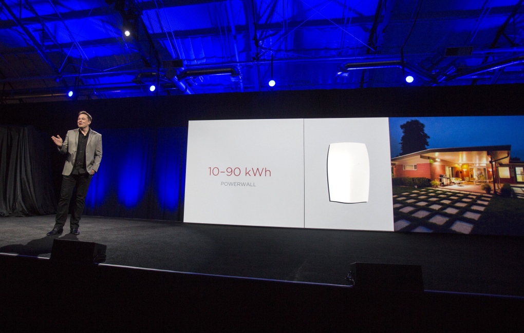 Tesla home battery