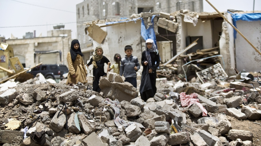 Saudi-led airstrikes in Yemen
