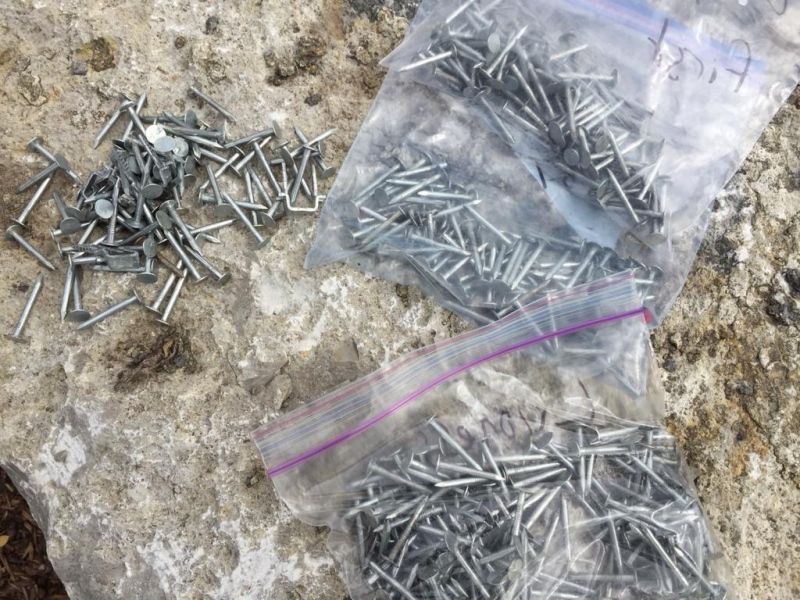 LaSalle police say roofing nails have been thrown on roads in LaSalle, Ont., on Thursday, May 21, 2015. (Alana Hadadean / CTV Windsor)