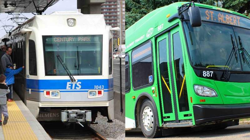 Edmonton Transit and St. Albert Transit