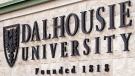 A Dalhousie University sign is seen in Halifax on Tuesday, Jan. 6, 2015. (Andrew Vaughan  / THE CANADIAN PRESS)