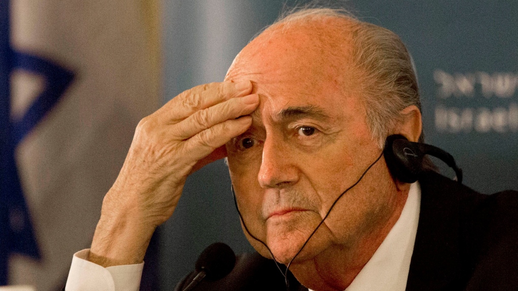 Sepp Blatter in Jerusalem