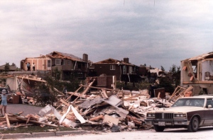 Pictures from the Barrie tornado in 1985 (Courtesy: Frank Callaghan) 