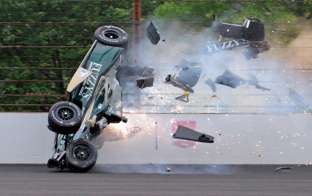 Safety concerns follow practice crash at Indy 500
