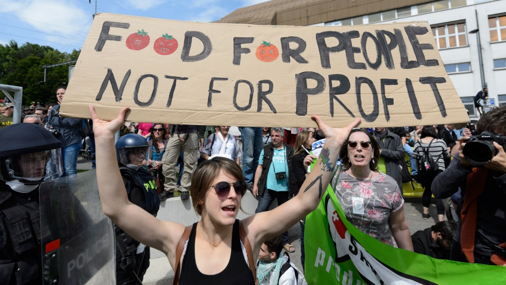 Activists take to the streets to protest GMOs