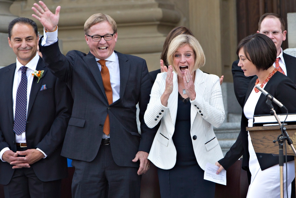 Alberta NDP cabinet sworn in 