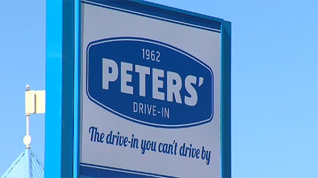 Peters’ Drive-in, Peters' Red Deer, Gasoline alley